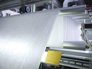 Manufacture of non-woven fabrics